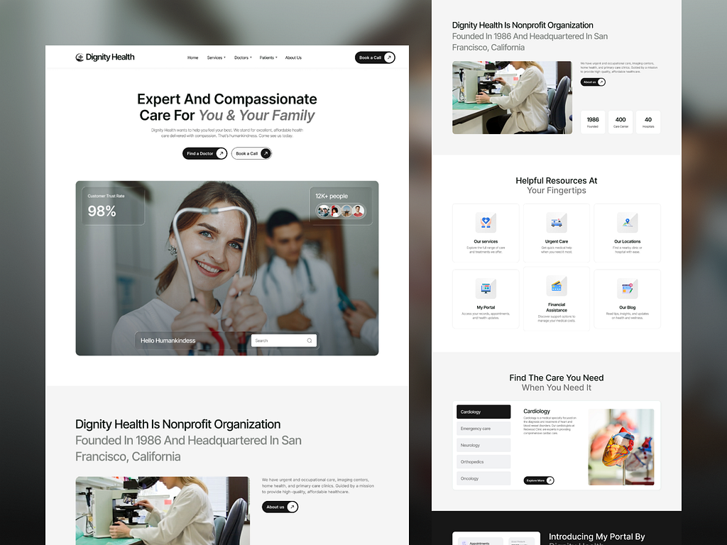 Patient engagement portal for a top-10 UK insurer